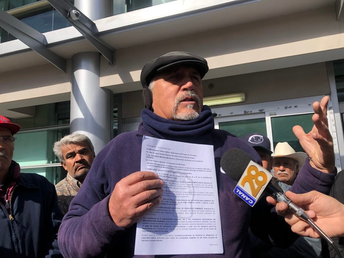 Retén Ciudadano exige justicia fiscal: Impuestos vehiculares desproporcionados y desajustados a los ingresos