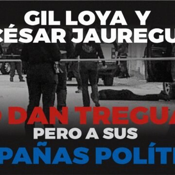 El asesinato de un policía señalado en una narcomanta sacude la precampaña de Loya y Jáuregui