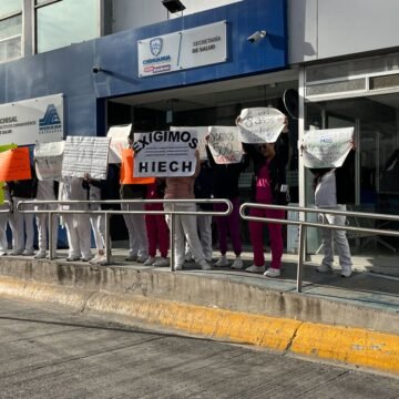 Enfermeros del Hospital Infantil exigen estabilidad laboral y el fin del acoso institucional