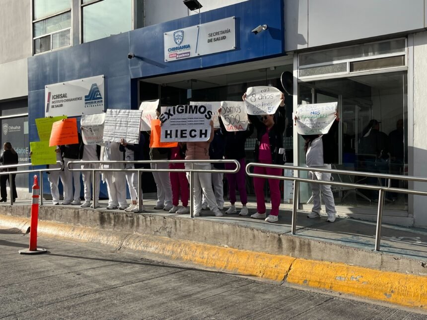 IMG_9505 Enfermeros del Hospital Infantil exigen estabilidad laboral y el fin del acoso institucional