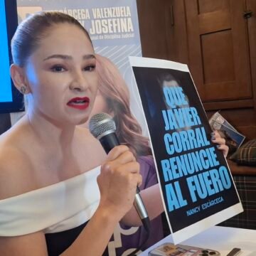 Nancy Escárcega desafía a Javier Corral: “Renuncie al fuero”