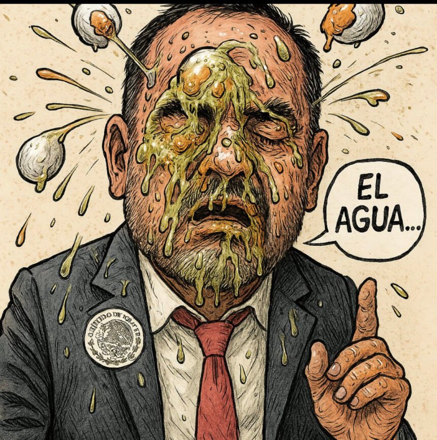 Loera vs. Ríos: El huevo que no se seca y el cartel del agua