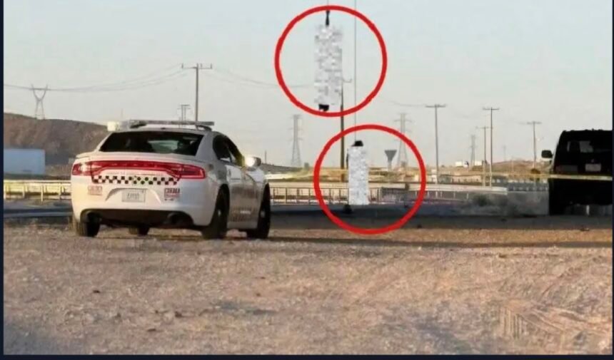 Hallan dos cuerpos colgados en puente del entronque a Santa Teresa