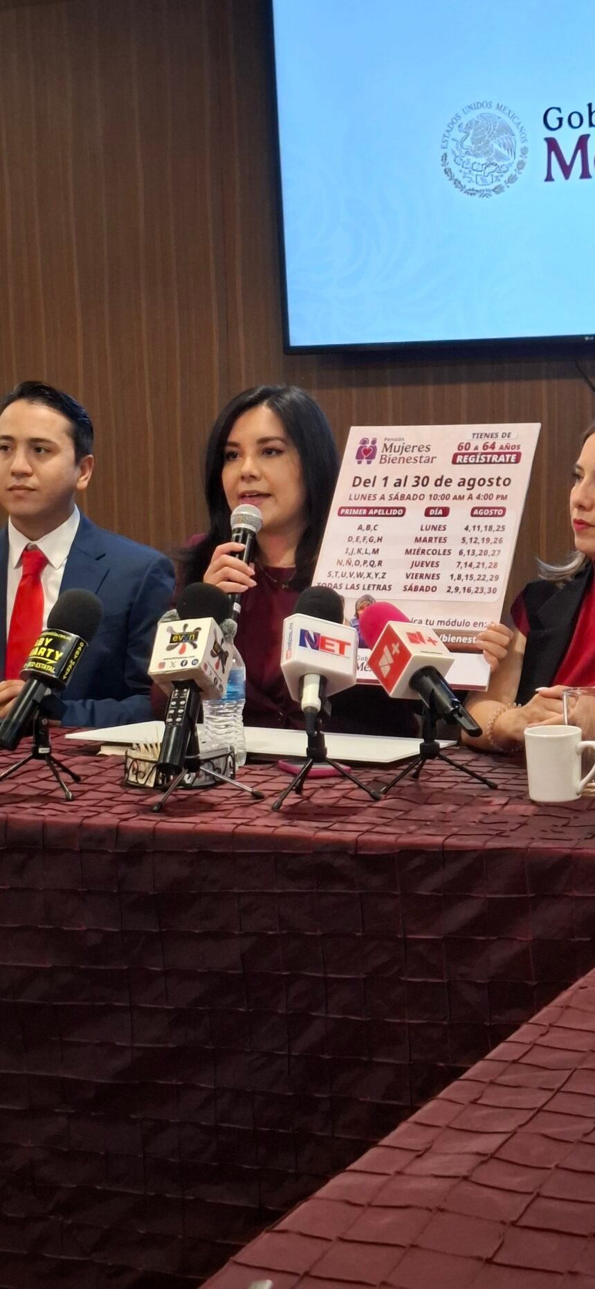 Presentan calendario de registro para Pensión Mujeres Bienestar en Chihuahua