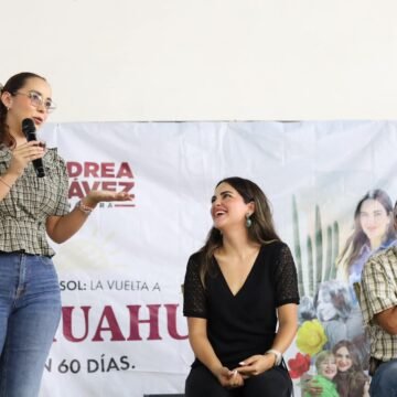 Andrea Chávez sigue en territorio con respaldo del PT