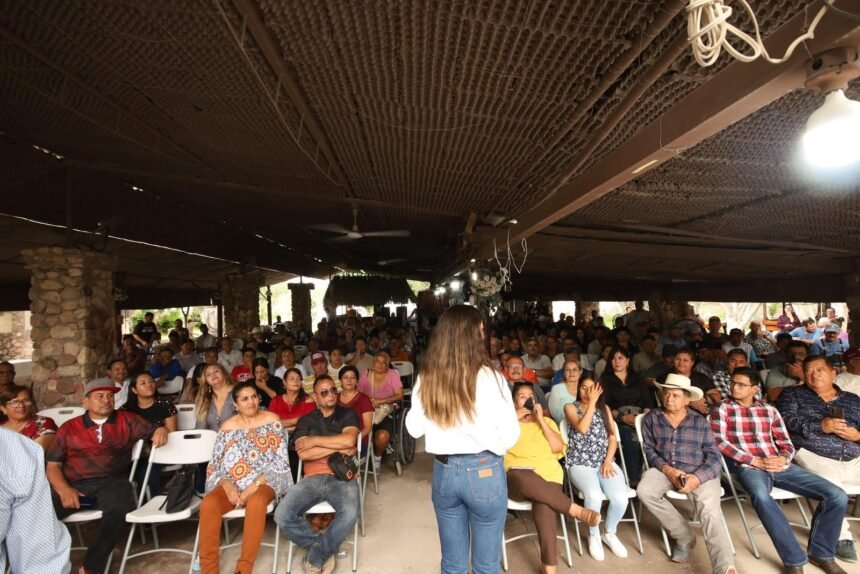 Andrea Chávez inicia en Meoqui el recorrido De sol a sol: la vuelta a Chihuahua en 60 días