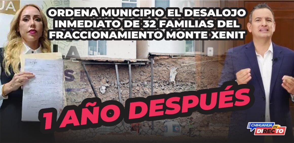 Desalojan a 32 familias en Monte Xenit, un año después de denuncia de Brenda Ríos