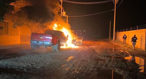 quema Aldama bajo fuego: noche de terror por ataque criminal contra empresario