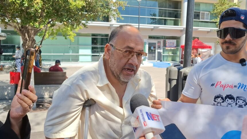 Padres protestan en Congreso para exigir sanciones contra denuncias falsas por violencia vicaria