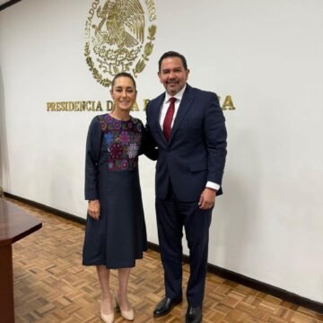 Cruz Pérez Cuéllar participa en mesa de seguridad encabezada por la presidenta Sheinbaum