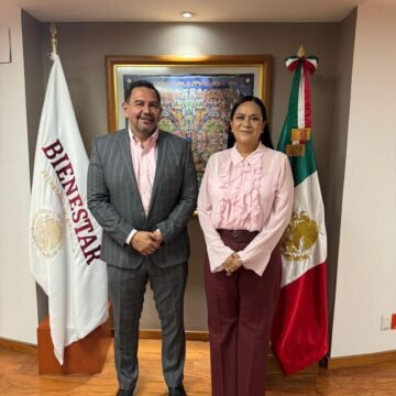 Cruz Pérez Cuéllar destaca coordinación con Ariadna Montiel en beneficio de la frontera