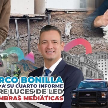IMG-20250903-WA0009 Marco Bonilla llega a su 4to. informe entre luces de LED y sombras mediáticas