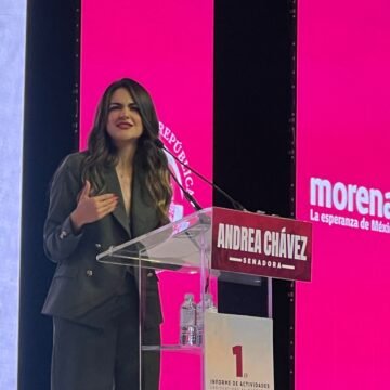 “La ciudadanía sacará al PAN de Chihuahua”, promete Andrea Chávez en su informe
