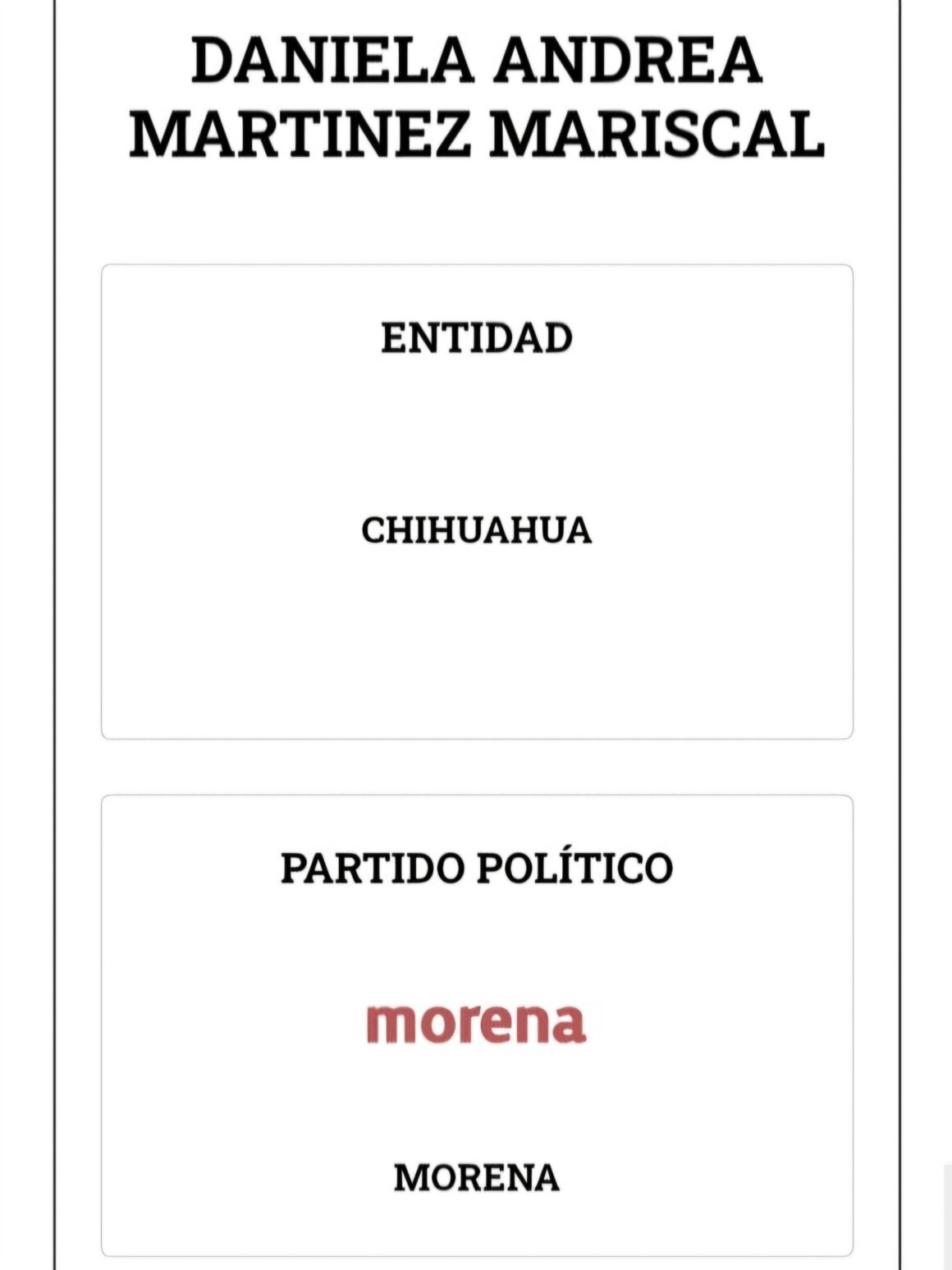 Denuncian afiliación no autorizada a MORENA de secretaria del PRI en Chihuahua