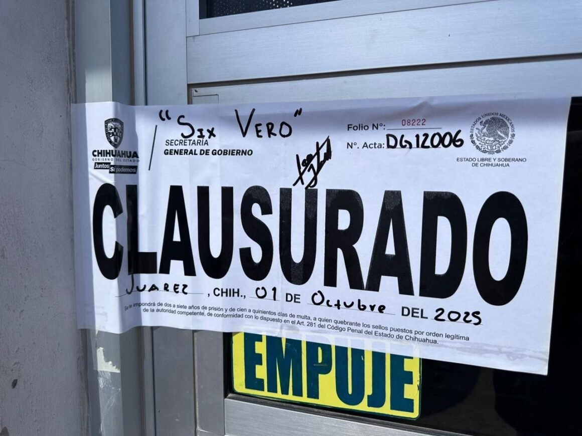 Realiza Gobernación 295 inspecciones a negocios con venta de alcohol; clausuran seis establecimientos