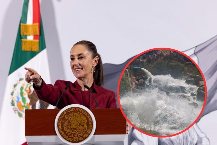 737OEOMAWFC7BEFV5QQ2BHESEA Sheinbaum descarta renegociar el Tratado de Aguas con EE. UU.