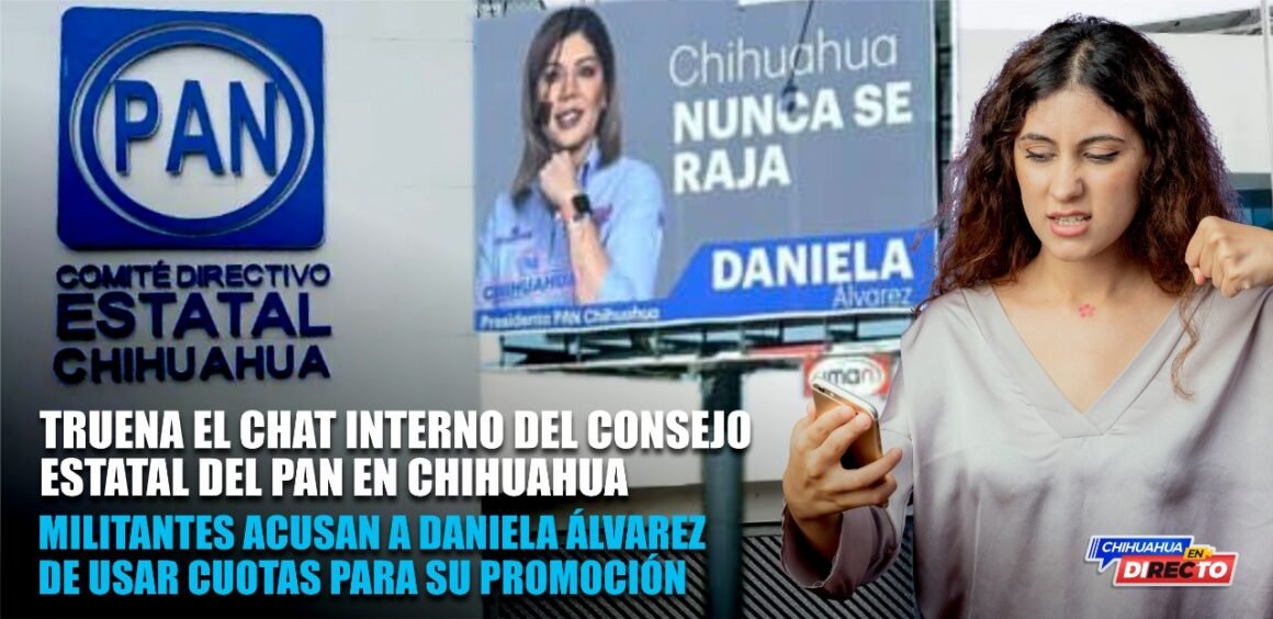 Militantes acusan a Daniela Álvarez de usar cuotas para su promoción