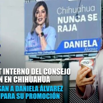 Militantes acusan a Daniela Álvarez de usar cuotas para su promoción