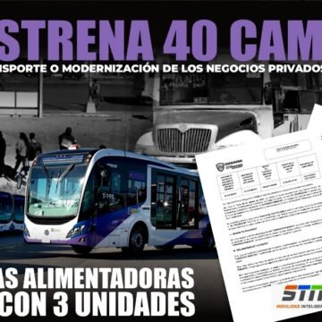 Bowí estrena 40 camiones… mientras rutas sobreviven con 3 unidades