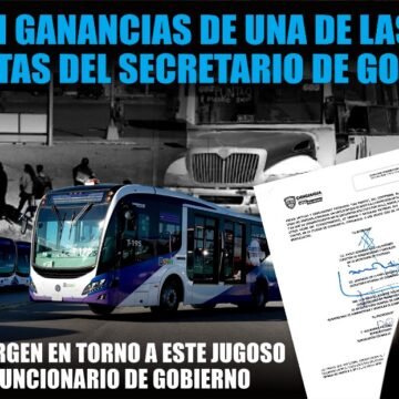 Cuestionan ganancias de empresa favorita del secretario de Gobierno