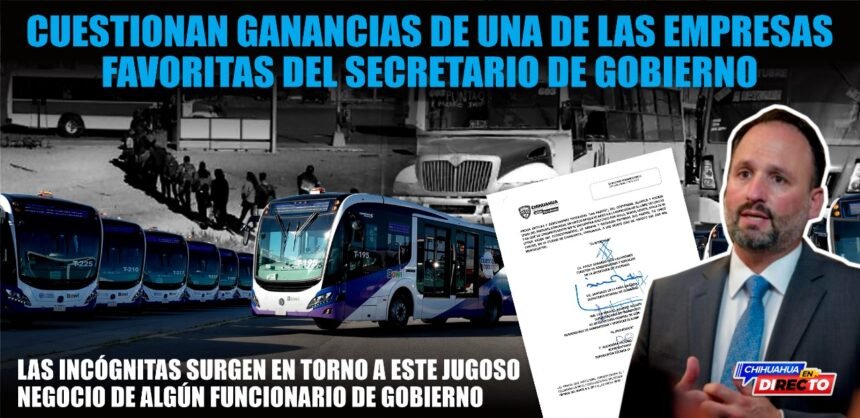 Cuestionan ganancias de empresa favorita del secretario de Gobierno