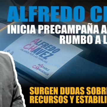 Alfredo Chávez inicia precampaña adelantada rumbo a la alcaldía; surgen dudas sobre recursos y estabilidad