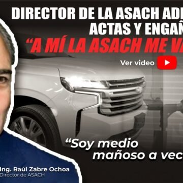 Director de la ASACH admite alterar actas y engañar a su jefe: “A mí la ASACH me vale gorro”
