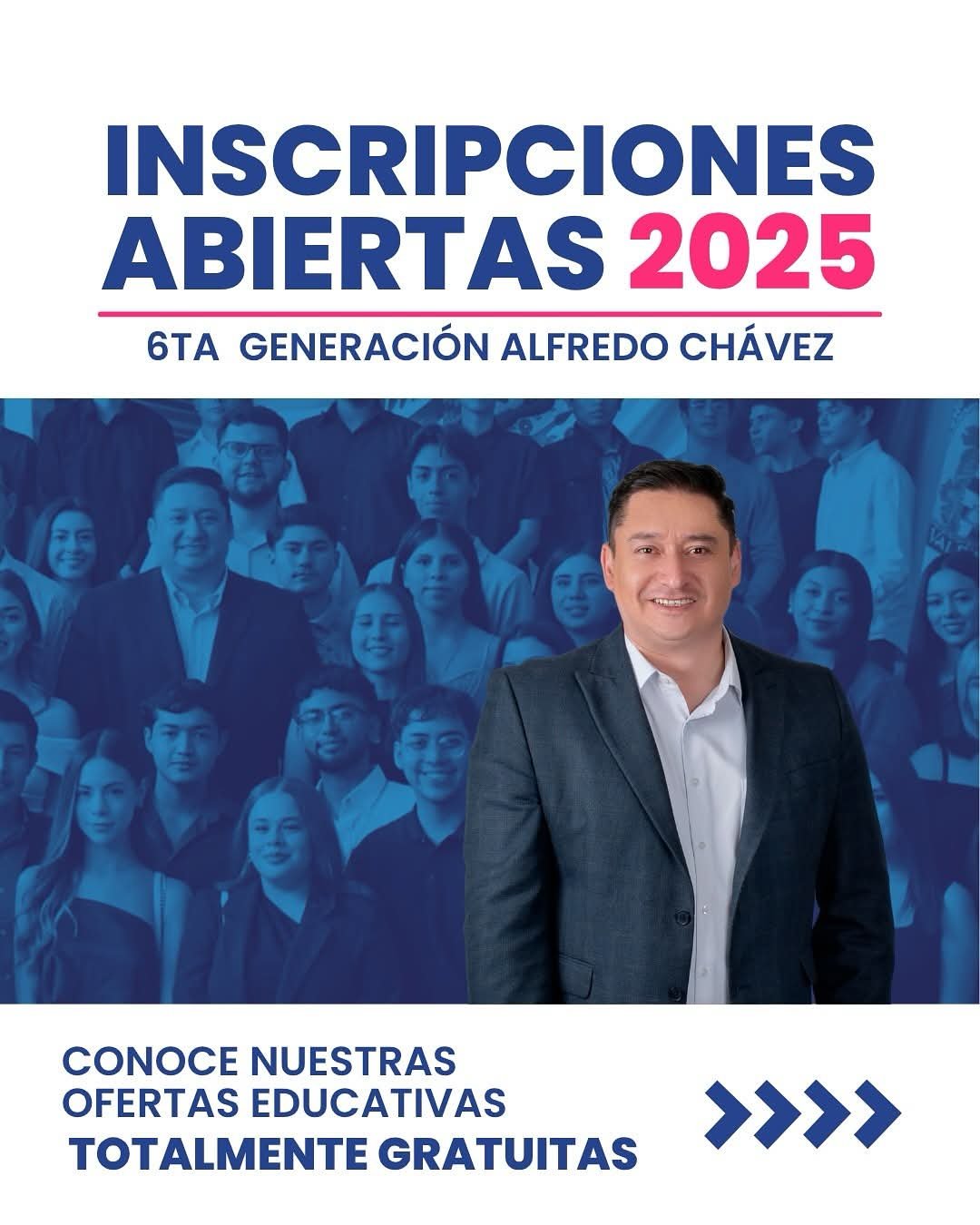 FB_IMG_1763138747790 Alfredo Chávez ha impulsado un programa de becas universitarias que ya alcanza a 600 estudiantes