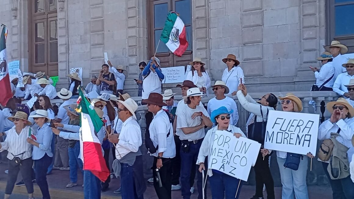 Crece la presión del Movimiento del Sombrero: marcha contra Sheinbaum y por el caso Manzo