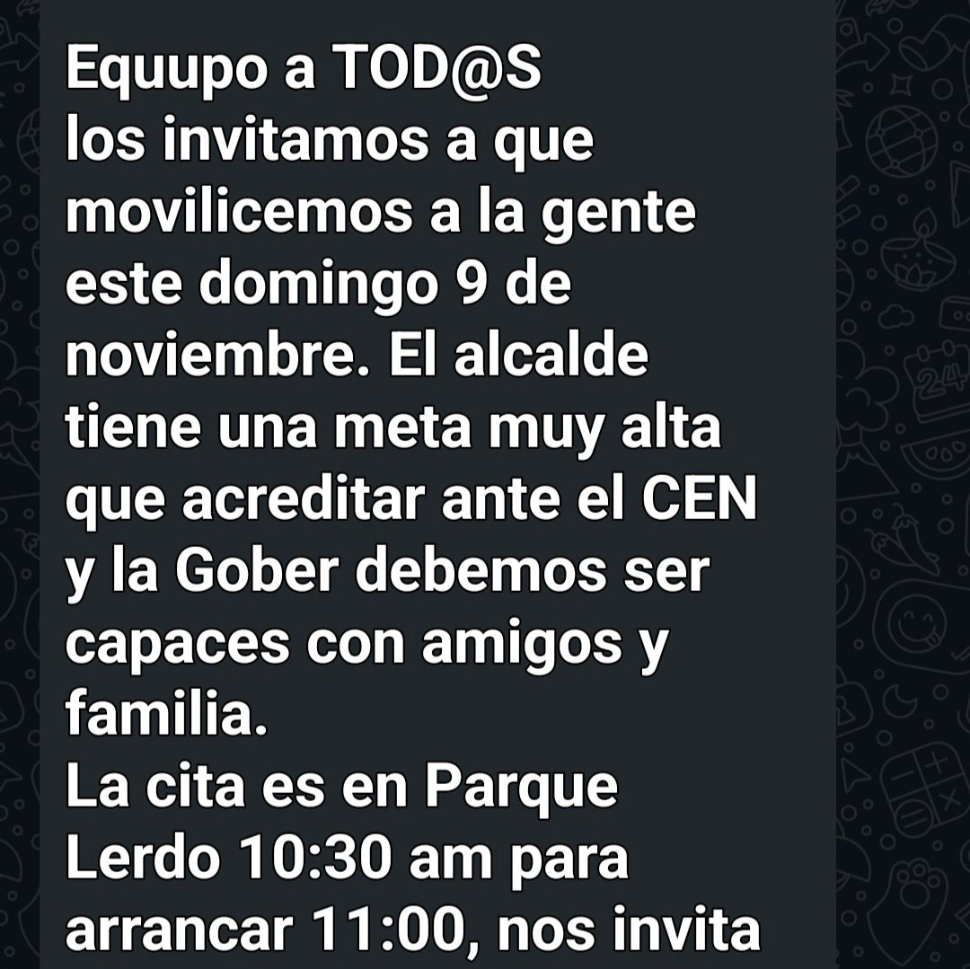 Screenshot_20251107_103109_WhatsApp(1) Obligan a empleados estatales y municipales a movilizarse en marcha del PAN este domingo -habrá pase de lista-