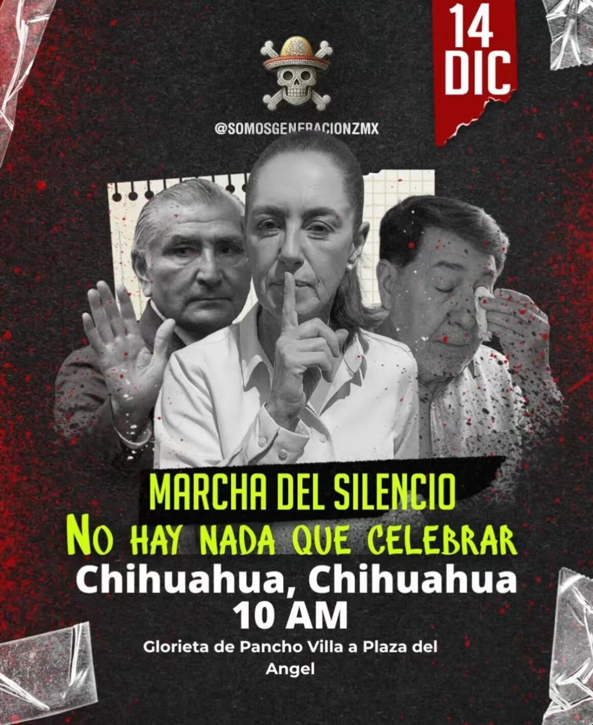 Convocan a la “Marcha del Silencio” este 14 de diciembre
