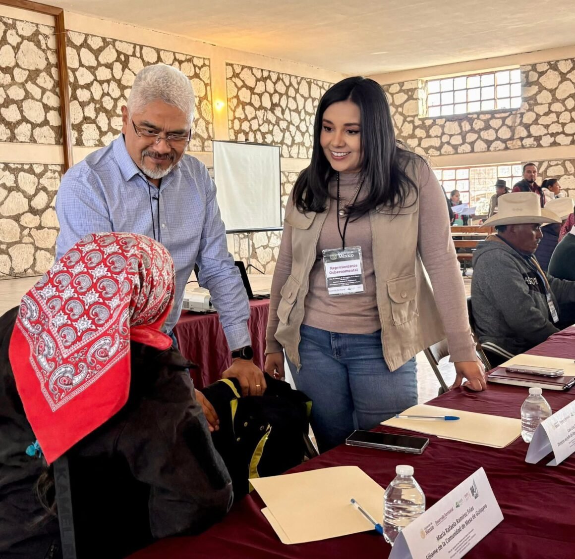 Autoridades federales revisan avances del Plan de Justicia para la Sierra Tarahumara en Baborigame