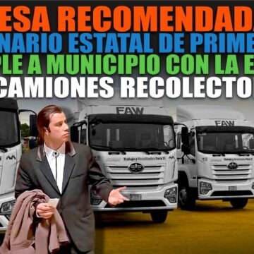 Incumple STN en entrega de camiones recolectores recomendados a la administración de Marco Bonilla