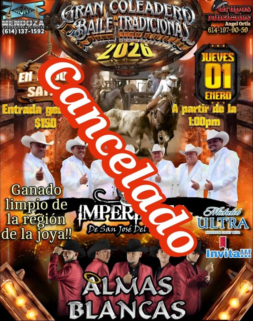 Violencia obliga a cancelar eventos públicos en el municipio de Nonoava