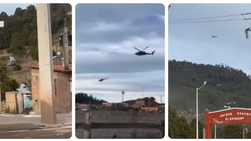Marina realizó operativo aéreo y terrestre en Tamazula; versión apunta a búsqueda de “El Guano”, hermano de El Chapo