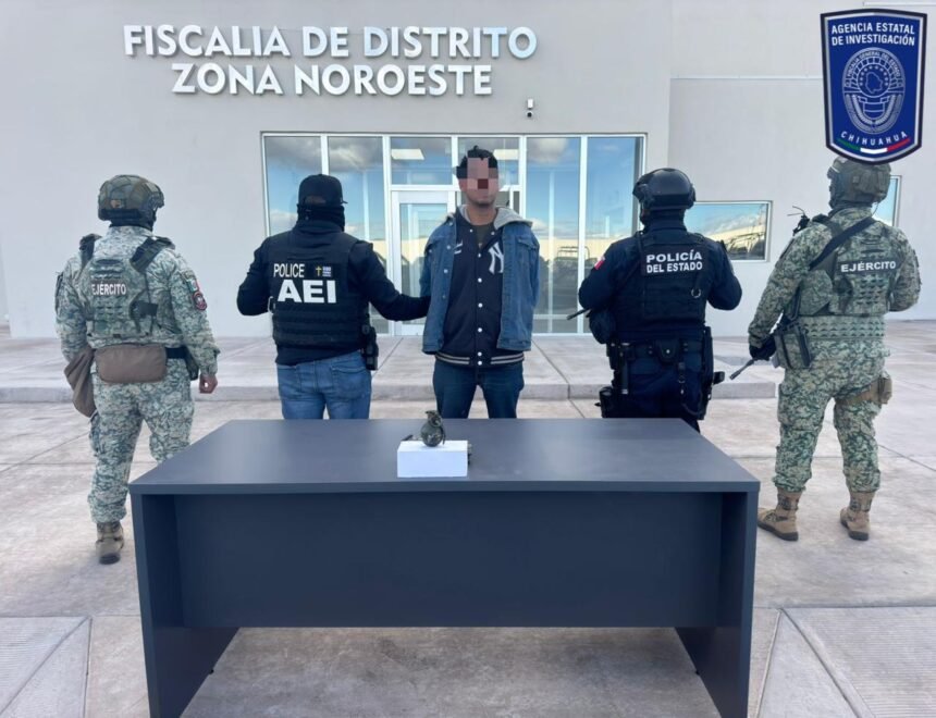 Aseguran explosivo tras detención por robo de vehículos en la Zona Noroeste