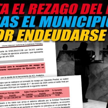 Aumenta el rezago del Predial en Chihuahua mientras el municipio opta por endeudarse