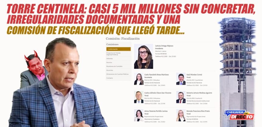 IMG-20260128-WA0020 Torre Centinela: casi 5 mil millones sin concretar, irregularidades documentadas y una Comisión de Fiscalización que llega tarde