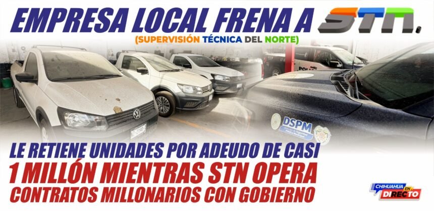 IMG-20260128-WA0021 Empresa local frena a Supervisión Técnica del Norte: retiene unidades por adeudo de casi un millón