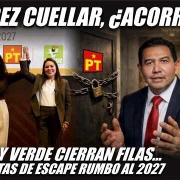 Morena, PT y Verde cierran filas… y cancelan rutas de escape rumbo al 2027