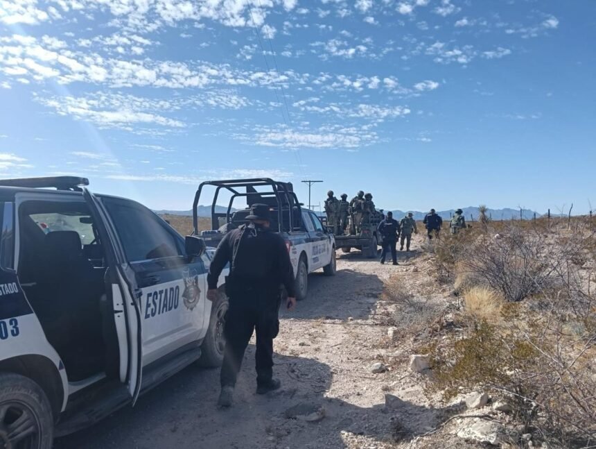 Inhabilita SSPE campamento clandestino en las cercanías de la carretera a Ojinaga