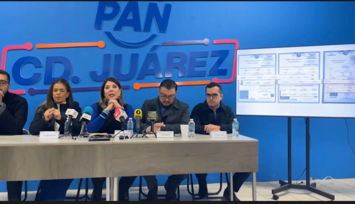 PAN amaga con plantón tras negativa del Ayuntamiento de Juárez a esquema de pagos