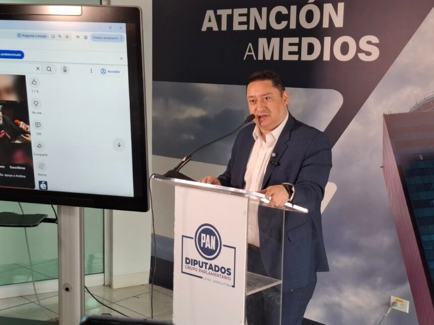 Coordinador del PAN llama “narco senador” a Adán Augusto y “senadora de TikTok” a Andrea Chávez