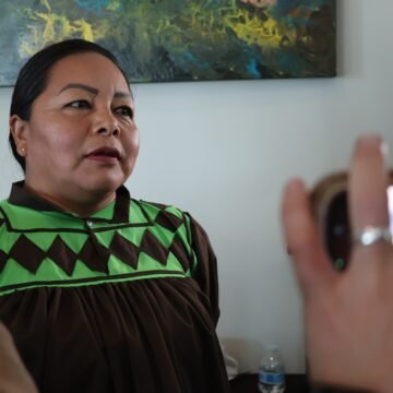 No me siento perseguida; sigo con mis actividades en la sierra” Edith Palma