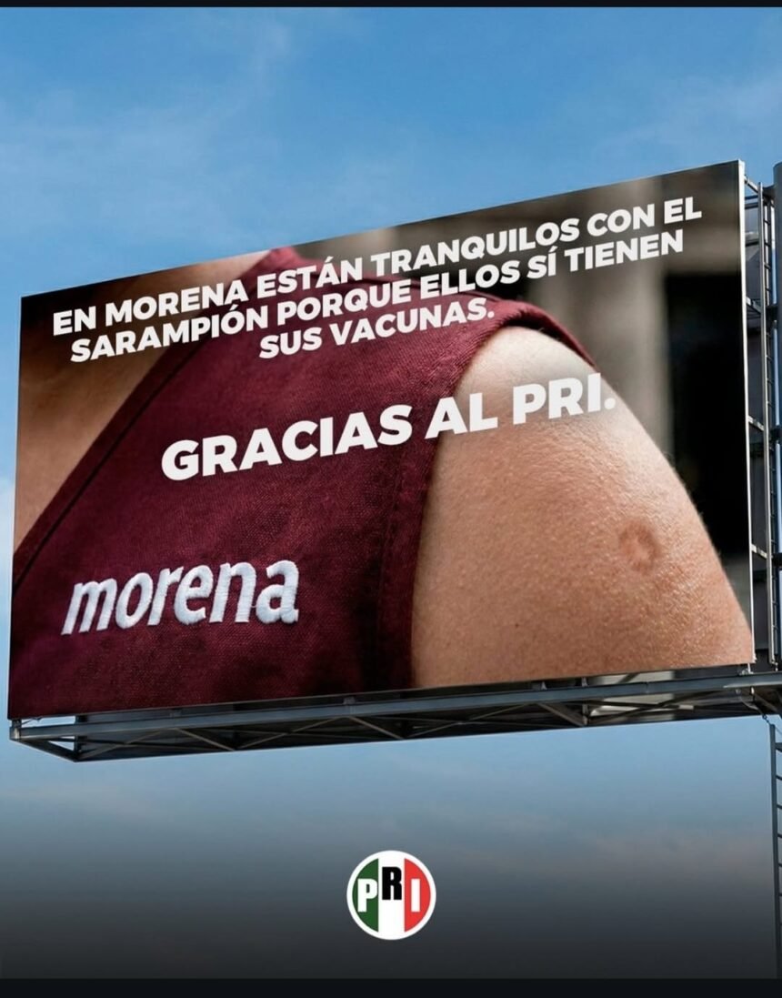 IMG-20260217-WA0008 Sarampión enfrenta a PRI y Morena: la ironía de las vacunas sacude la política sanitaria