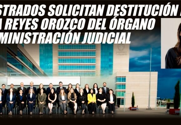 Magistrados solicitan destitución de Karla Reyes del Órgano de Administración Judicial