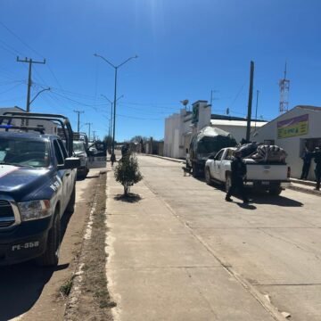 Refuerza SSPE operativo estratégico en Guadalupe y Calvo