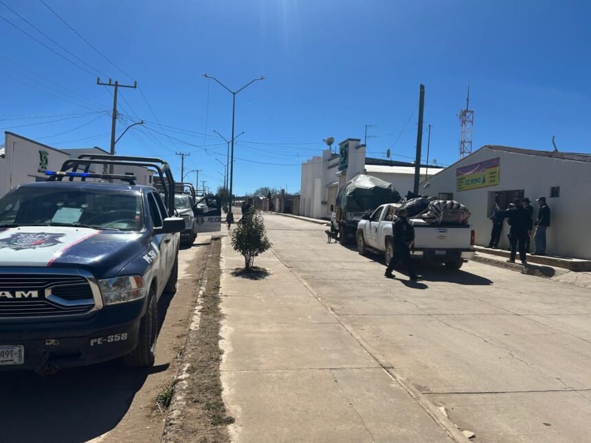 Refuerza SSPE operativo estratégico en Guadalupe y Calvo