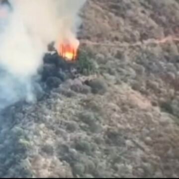 Incendian rancho ligado a El Chapo Guzmán tras incursión armada en Badiraguato