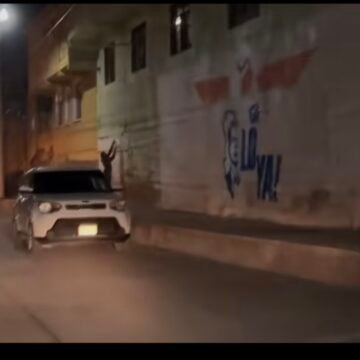 Captan pintas con el nombre de Gilberto Loya en Guadalupe y Calvo en medio de hechos violentos